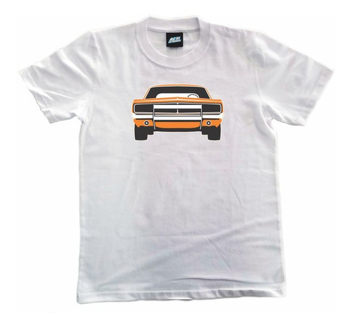 Remera Fierrera Dodge 023 4xl General Lee Front