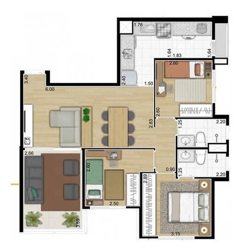 Imagem 12 de 12 de Apartamento À Venda No Bairro Saúde - São Paulo/sp - O-18477-30779