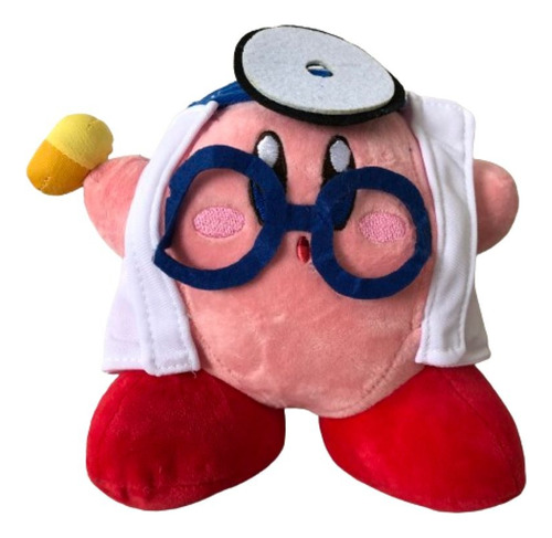 Peluche Kirby Doctor 18cm