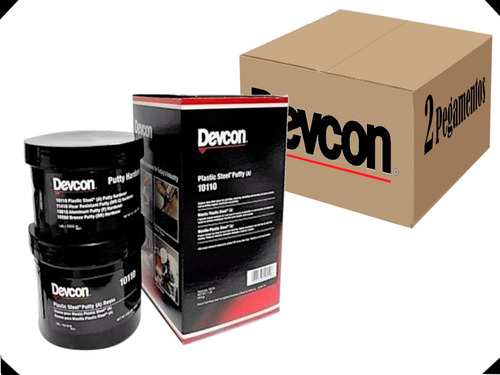 Plastiacero Pasta Bote 454 Gr Normal Devcon 10110 2 Piezas