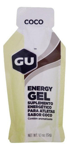 Gel Gu Energy Sabor Coco Caixa Com 24 Saches - Suplemento