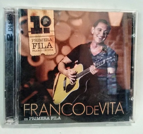 Franco De Vita En Primera Fila Cd +dvd Nacional Usado