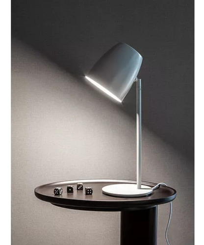 Lampara De Mesa Frida Blanco Fiumine E27