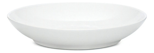 Platón Pasta Swirl Blanco 24 Cm Porcelana Noritake