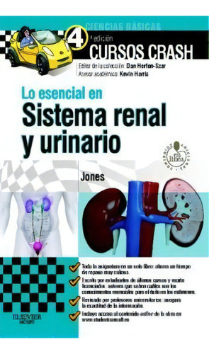 Esencial En Sistema Renal Y Urinario, Lo / 4 Ed., De Jones, Terry. Editorial Elsevier En Español