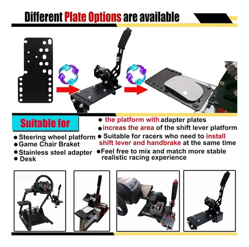 Placa Adaptadora Usb Handbrake Drift Para Juegos De Carreras
