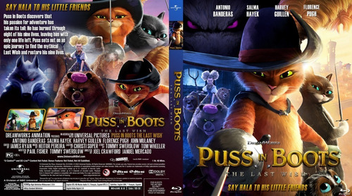 Gato Con Botas El Último Deseo Blu Ray Oficial