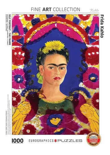 Frida Kahlo Autoretrato Marco Rompecabezas 1000 Eurographics | Envío gratis