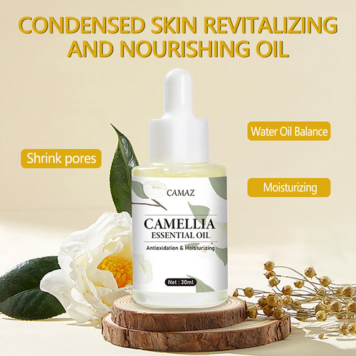 Óleo De Essência De Camélia Hidrata A Pele 30ml, Clareando E
