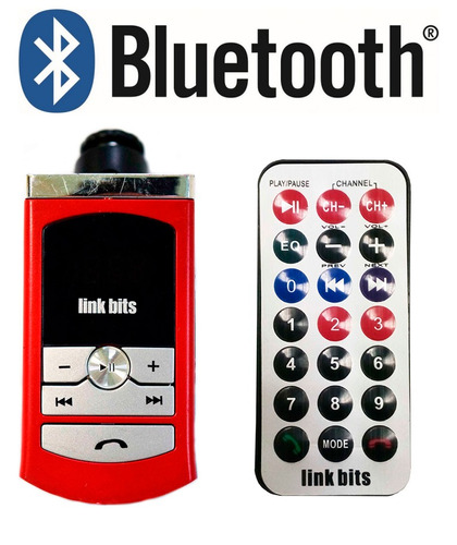 Transmisor Fm Bluetooth Auto Manos Libres Usb Tf Mp3
