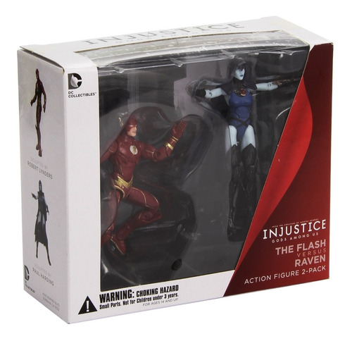 Flash Vs Raven Injustice God Among Us Dc Collectibles