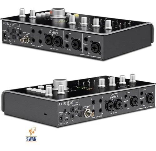 Interface De Audio Usb Audient Id44 Placa De Audio