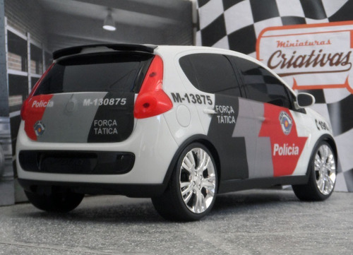 Miniatura Viatura Fiat Palio Polícia Militar Pm Sp