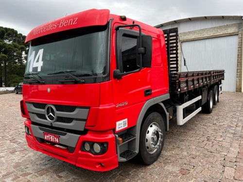 Imagem 4 de 20 de Mercedes-benz Atego 2429 6x2 3-eixos 2p (e5)
