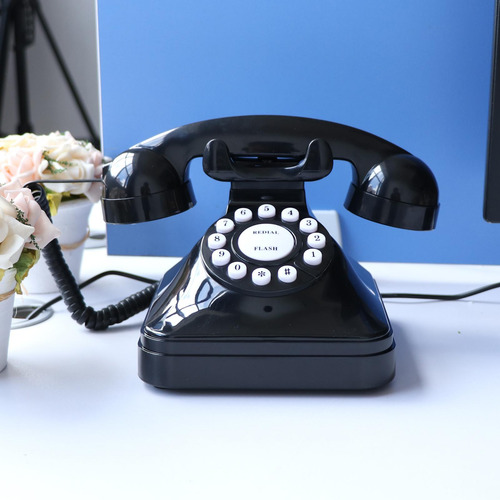 Teléfono De Marcación Giratoria, Decoración Especial Para