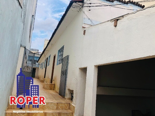 Imagem 6 de 20 de Oportunidade Para Construtores, Terreno Com Casa De 7 X 30 À Venda Na Vila Camilopólis, Santo Andre. - Ca00259 - 69324744
