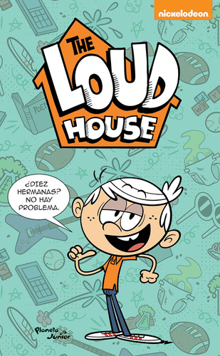 The Loud House. Cómic 2, de Nickelodeon. Serie Infantil y Juvenil Editorial Planeta Infantil México, tapa blanda en español, 2020