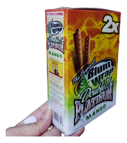 Cajax25 Blunt Wrap Platinium 2x Surtido Fumar Enrolar 