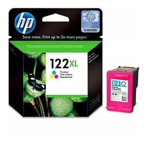 Tinta Hp 122xl Color Original (fuera De Fecha)