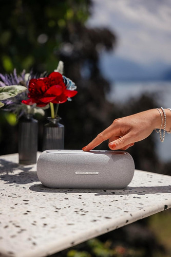 Harman Kardon Luna - Altavoz Portátil, Bluetooth 12h Gris