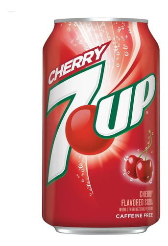 7 Up Cherry ( Caffeine Free ) 355 Ml Importada