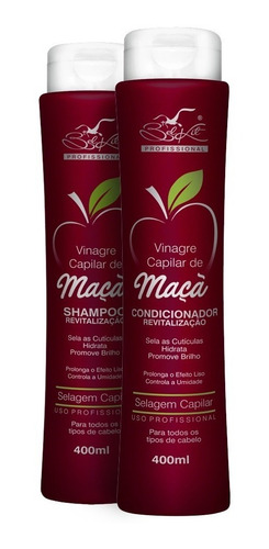 6 Shampoo 6 Cond Vinagre Capilar De Maçã Belkit Atacado