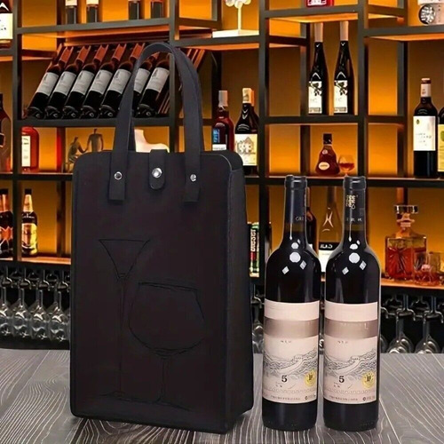 Bolsa De Fieltro Para Vino Tinto, Bolsa De Almacenamiento Po