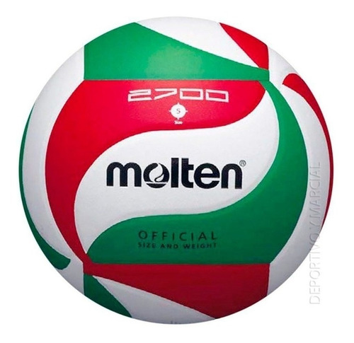 Imagen 1 de 2 de Pelota De Voley Molten 2700 Competición Voleibol Volleyball