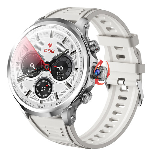 2025 Smartwatch Videollamada Nfc Reloj Inteligente Con Cámara Smart Watch Hombre Gps 8+128gb