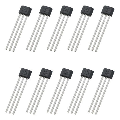 Sensor De Efecto Hall Negro Oh49e S49e Hall Element Ss49e In