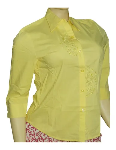 Blusa Amarilla Cde Vestir De Dama MercadoLibre