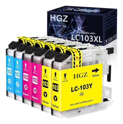 S De Tinta Lc103xl Compatibles   Lc103 Lc103xl Trabajad...