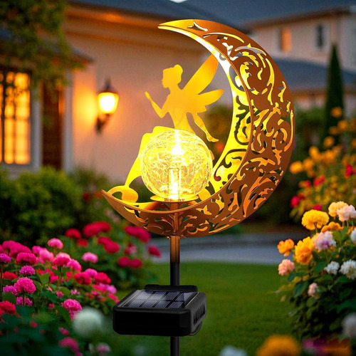 Luces Solares De Jardín Decorativas Al Aire Libre, Estaca So
