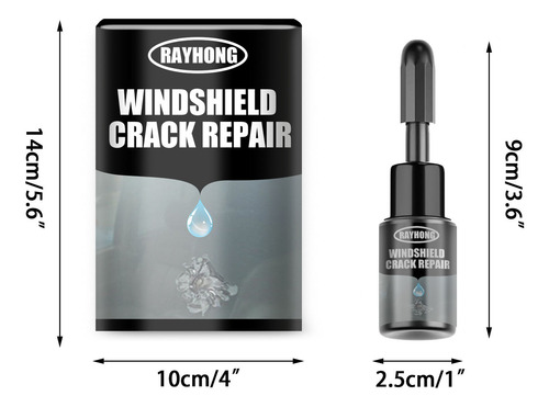 Kit De Reparación De Grietas En Ventanas, Rasguños, Vidrios,