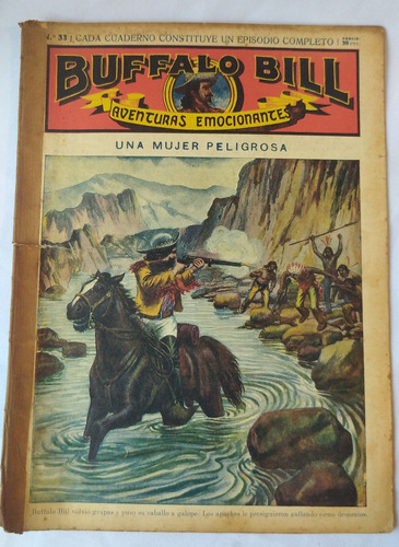 Revista Buffalo Bill: Aventuras Emocionantes N°33