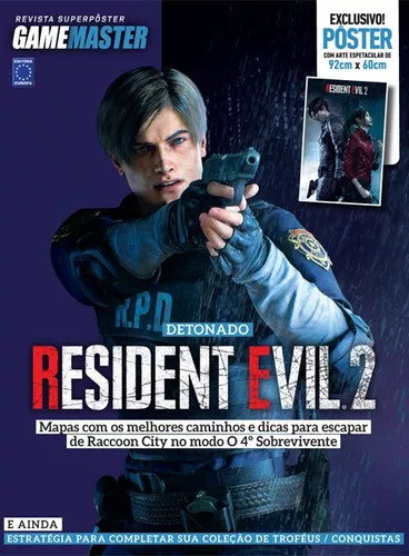 Super Detonado Game Master Dicas e Segredos - Resident Evil 3, de a Europa.  Editora Europa Ltda., capa mole em português, 2020 - Escorrega o Preço