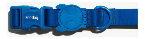 Collar Para Perros Con Capa De Caucho Zeedog Neopro Tamaño Del Collar Small Color Blue