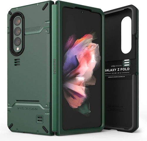 Funda Verde Galaxy Z Fold 3 5g Vrs Design