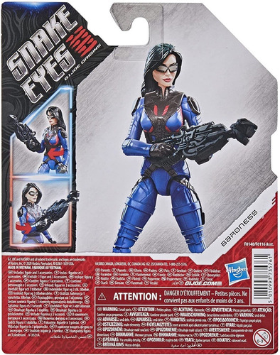 Imagen 2 de 8 de Snake Eyes: G.i. Joe Origins Gij Core Baroness