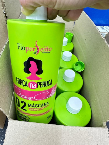 Hidratação Força Na Peruca Fioperfeitto Cresce Cabelo