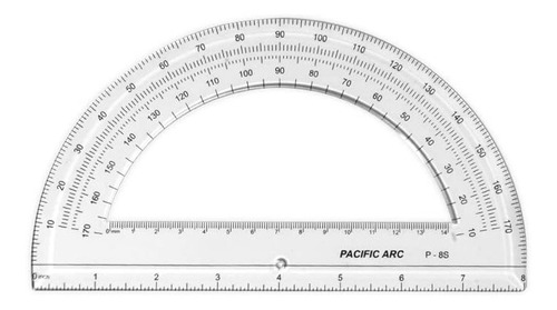 Transportador Semicircular 8.0 In