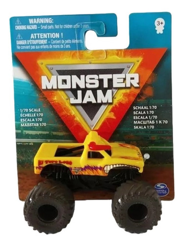 Monster Jam - Toro Loco - Plastico - 1:70 - Original