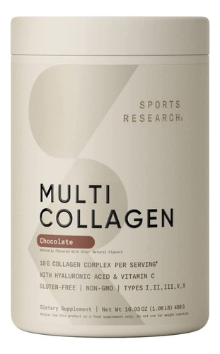 Multi Colageno 480g Sports Rese - g a $687