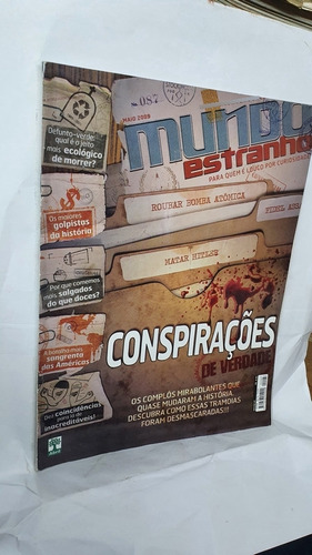 Revista Mundo Estranho 87 - Conspirações De Verdade