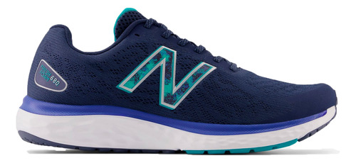 Zapatillas New Balance Running Hombre M680rb7 Marino Ras