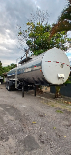 Carreta Tanque De Inox - Com Pneus