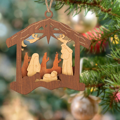 2 Adornos Navideños De, Adornos Navideños De Jesús, Hueco