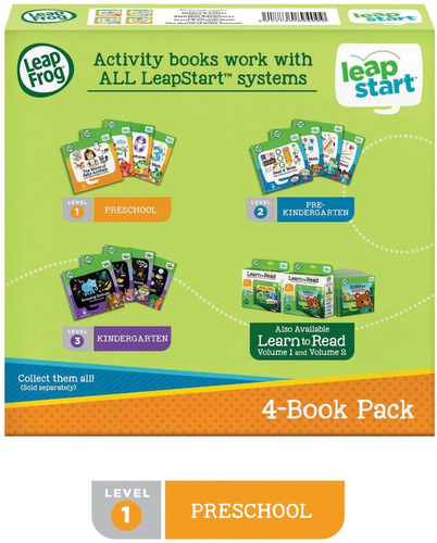 Leapfrog Leapstart Preescolares - Libro De Actividades 4 En