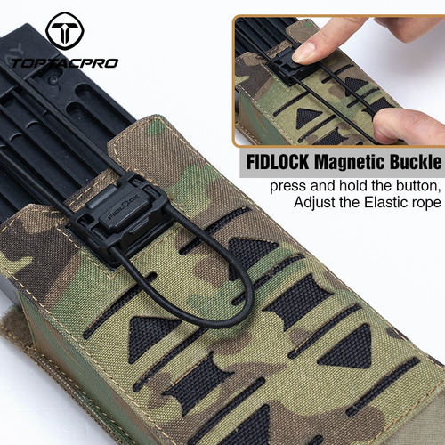 Porta Radio Táctico Molle Prc148 152 Mpu5 Camuflaje Caza
