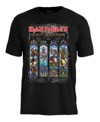 Imagem 1 de 1 de Camiseta Iron Maiden Legacy Of The Beast Tour